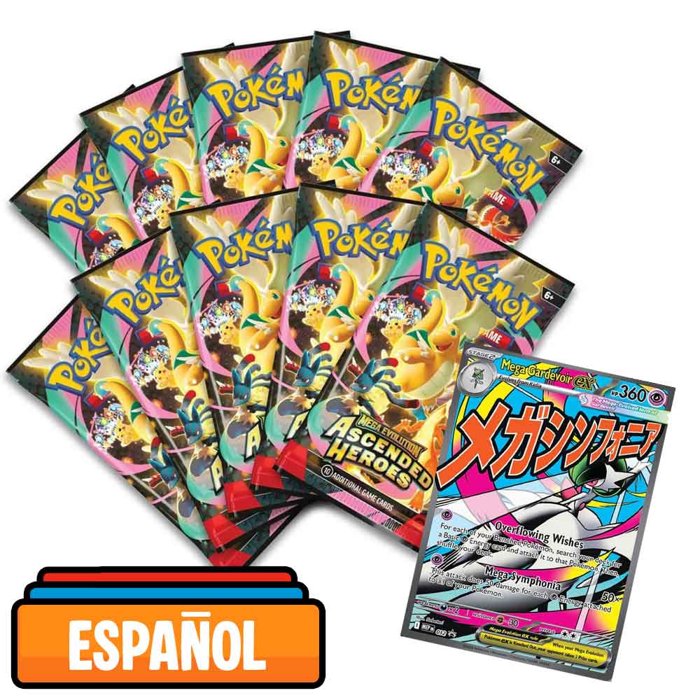 Ascenso Heroico - Colección con Póster Prémium Mega Gardevoir2