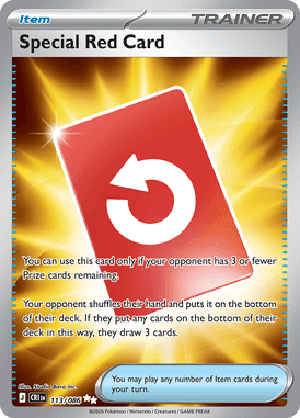Special Red Card 113/0861