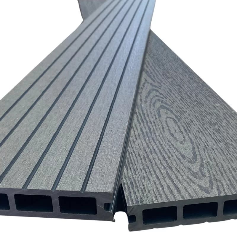 Deck WPC 140x25x2200 mm Gris claro1