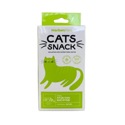 Cats Snack Galletas para Gatos Sabor Atún con Matatabi 80 g2