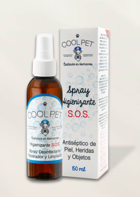 Spray Higienizante S.O.S. Coolpet 150 Ml1