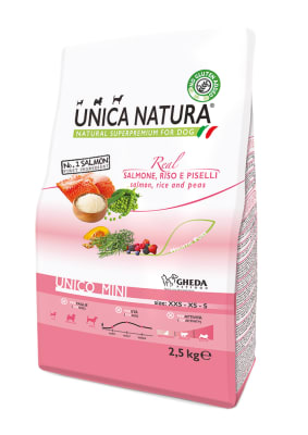 Unica Natura Razas Pequeñas Salmón Arroz y Arverjas1