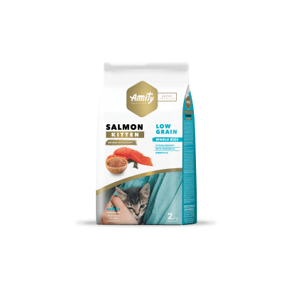 Amity Sp Low Grain Salmon Kitten 2 Kg1