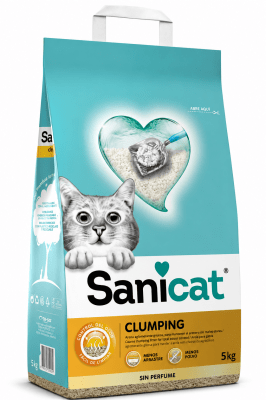 Arena Sanitaria Sanicat Clumping Sin Perfume1