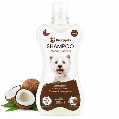 Shampoo Happypets Pelos Claros 500 Ml1