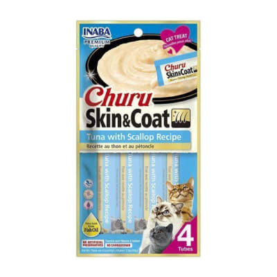 Churu Skin & Coat Gato Receta Atún Con Ostión 56 Gr1