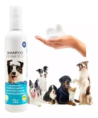 Shampoo Happypets Espuma Seca Para Perro 280cc1