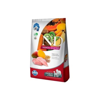N&D Tropical Selection Canine Pollo Medium 10 kg (+ 2 Kg)1