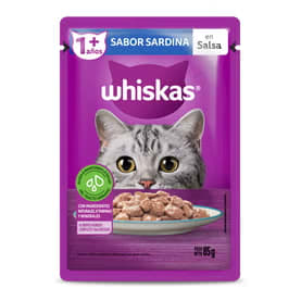 Sachet Whiskas Gato Sabor Sardina 85 g1