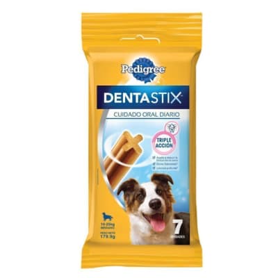 Pedigree Dentastix Adulto Raza Medianas 7 Unidades 180gr1