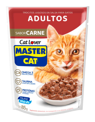 Pouch Master Cat Sabor Carne 85 g1