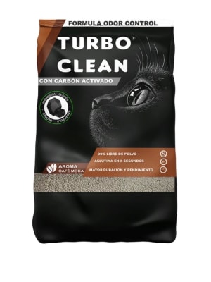 Arena Aglutinante Turbo Clean con Carbón Activado Café Moka1