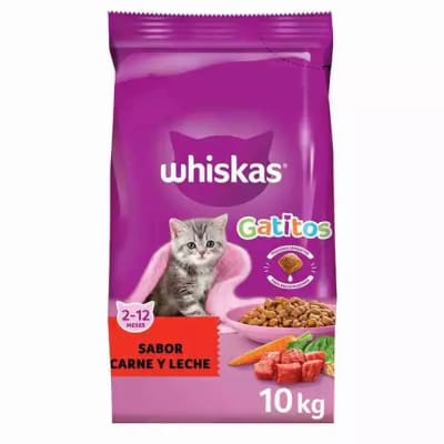 Whiskas Gatito Carne Y Leche 10 Kg1