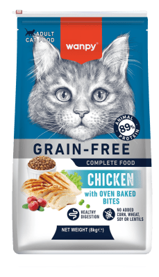 Wanpy Grain Free Gato Adulto Sabor Pollo1