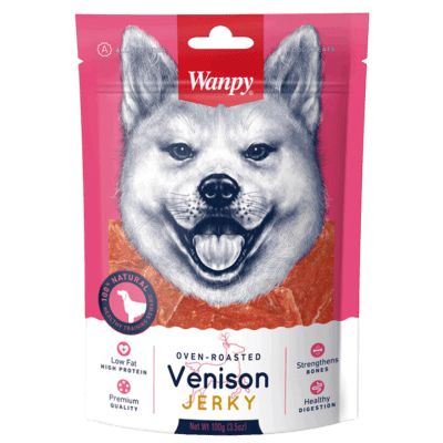 Wanpy Snack Para Perro Venado Jerky Slices 100Gr1