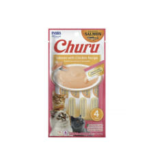 Churu Gato Receta Salmon con Pollo 56g