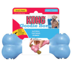 Kong Goodie Bone Puppy S Rosado/Azul