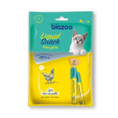 Biazoo Snack Líquido Gato Pollo con Atún - 90 gr
