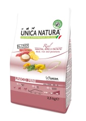 Unica Natura Razas Pequeñas Pato, Arroz y Papa