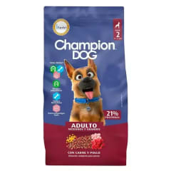 Champion Dog Adulto Medianos Y Grandes Sabor Carne Y Pollo 18 Kg
