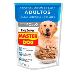 Pouch Master Dog Adulto Pollo 100 g
