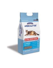 Arena AmericaLitter 15 Kg Ultra Odor Seal (aglutinante y con carbón activado)