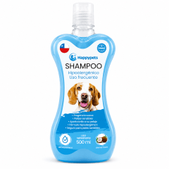 Shampoo Happypets Hipoalergenico Uso Frecuente 500 Ml