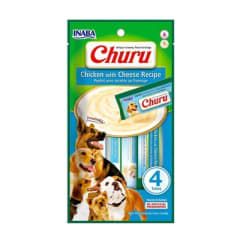 Churu Perro Receta De Pollo Con Queso 4 Und