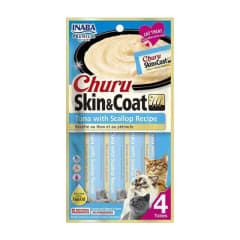 Churu Skin & Coat Gato Receta Atún Con Ostión 56 Gr