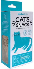 Cat Snack Galletas Rellenas Sabor Salmón con Hierba Gatera 80 Gr