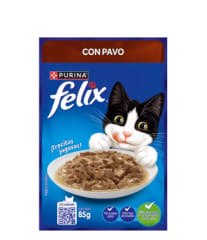 Sachet Felix Sabor Pavo Gato Adulto 85 g
