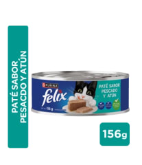 Lata Felix Sabor Pescado y Atun 156 g