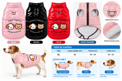 Chaqueta Acolchada Happy Together para Perros XL