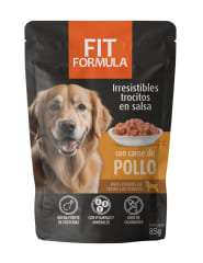 Pouch Húmedo Fit Formula Para Perro Con Carne De Pollo 85gr