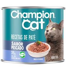 Lata Champion Cat Pate Sabor Pescado 315 g