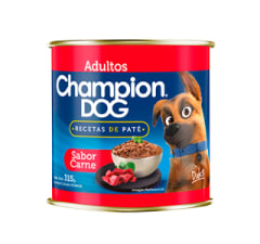 Lata Champion Dog Adulto Carne 315 g