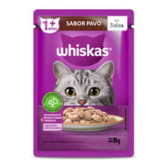 Sachet Whiskas Gato Sabor Pavo 85 g