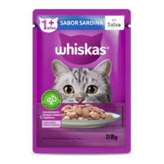 Sachet Whiskas Gato Sabor Sardina 85 g