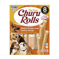 Churu Rolls Perro De Pollo 8 Und