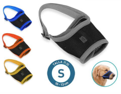 Bozal de Malla Suave Ajustable para Perro – Tallas S a XXL