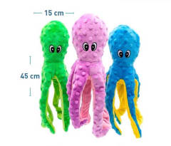 Peluche Pulpo para Perros 45 cm