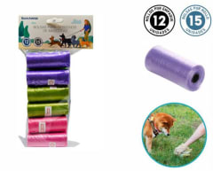 Bolsas Para Desechos de Mascotas 12 Rollos