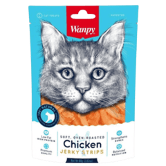 Wanpy Snack Para Gato Pollo Jerky Strips 80g
