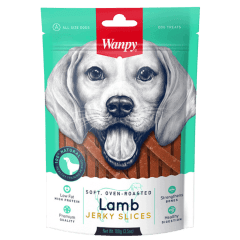 Wanpy Snack Para Perro Lamb Jerky Slices 100Gr