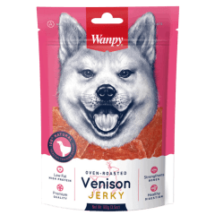 Wanpy Snack Para Perro Venado Jerky Slices 100Gr