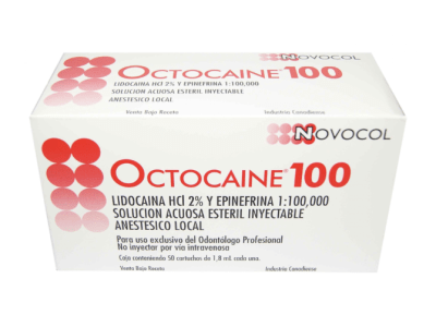Anestesia octocaine 2% - Novocol1