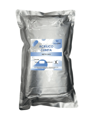 ACRÍLICO CUBETA BLANCO MICHYDENT 1KG1
