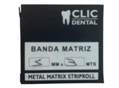 BANDA MATRIZ CLIC DENTAL ACERO INOXIDABLE1