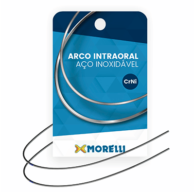 Arco intraoral rectangular acero Crni - Morelli1