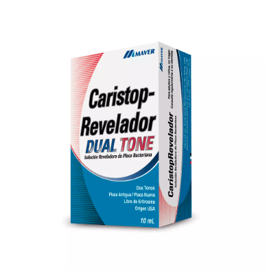 Revelador de placa Dual tone - Caristop1